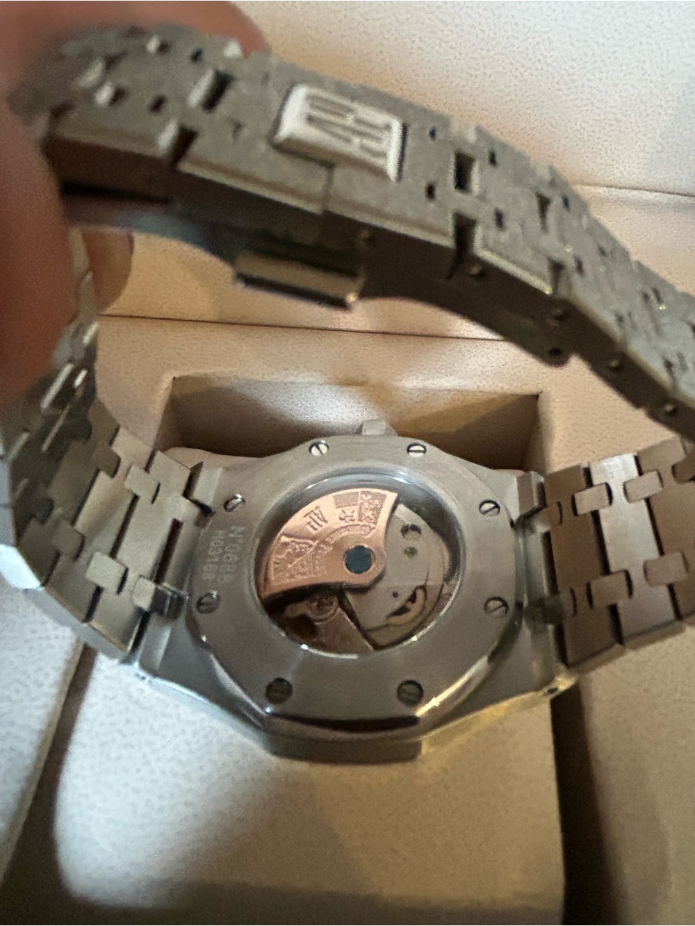 Audemars Piguet Royal Oak Frosted Blue Dial 41mm - Picture 7 of 7